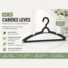 Cabides para roupas - leves, práticos e funcionais - organização de peças - guarda roupas - araras - lavanderia - lojas.