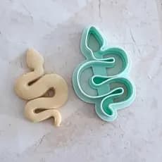 Cortador para Polymer Clay Serpente/Cobra Estilizada
