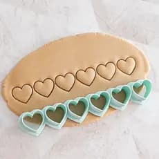 Cortador de Biscoito Regua Mini Corações