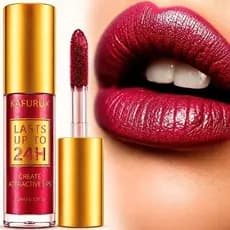 Batom Líquido Matte Cintilante | Não Transfere | Longa Duração | Gloss | Resistente à Água