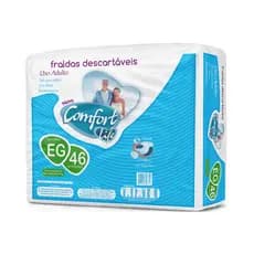 Fralda Descartável Geriátrica Adulto Comfort Life XG Direto da Fábrica Revenda Barato