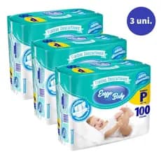 Kit com 3 Pacotes Fralda Descartável Infantil Baby Felt Plus Direto da Fábrica Revenda Barato