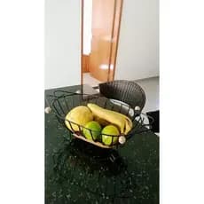 FRUTEIRA DE MESA ARTESANAL RUSTICA ENVIO IMEDIATO FRUTEIRA PARA BALCÃO E AREA GOURMET