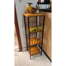 Fruteira Artesanal Porta Filtro 3 Andares  PROMOÇÃO Suporte para galão de agua ENVIO IMEDIATO Oferta Relâmpago