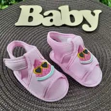 Sandalia de Bebê Recém-Nascidos Frutinha Macia Passeio Casuais Meninas Verão