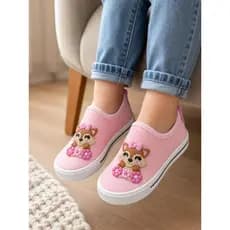 Tênis Infantil Slip On Leve Confortável Enfeitado Menino Flexível Sola Antiderrapante Ideal Para Dia a Dia