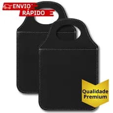 Kit Lixeira Automotiva Carro Lixo Porta Objeto Organizador
