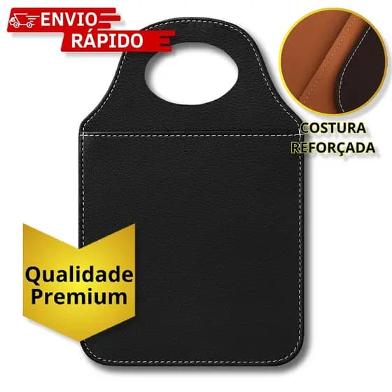 Lixeira Para Carro Reutilizável Prática Discreta Lixocar Lixinho