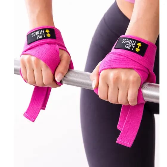 Par Strap Para Academia Antiderrapante Para Levantamento de Peso Barra Com Apoio de Punho Unissex