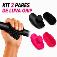 Kit 2 Pares Luva de Academia Para Levantamento De Peso Profissional Grip Musculação Crossfit Protege as Mãos Zero Calos
