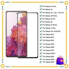 Película de Vidro Temperado 3D Full para Samsung J5 Prime/J5 Pro/J6/J7 Prime/J7/J8/ M52S / S21 Fe / S21