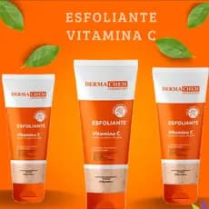 Gel Esfoliante Vitamina C 100g l Dermachem – Pele Renovada e Iluminada, Ação Antioxidante