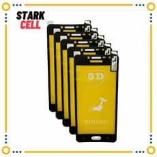 Kit com 5x Películas de Gel Cerâmica 5D 9D para Samsung G530