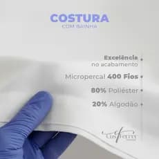 Kit 10 20 Lençóis para Maca Clínica Estetica Branco Micropercal 400 Fios 2,30x0,90m Resistente Lavagem Toque Macio