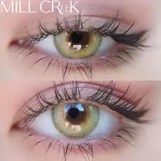 Mill Creek Lentes De Contato Verde 0 Graus Para Estudantes/Cosméticos Cor Natural E Macia 2