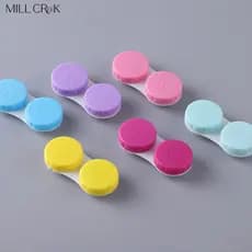 MILL CREEK Mini Estojo De Lentes De Contato De Armazenamento Portáteis