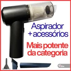 Aspirador Portátil Soprador com Múltiplas Funções Carro Casa Computador
