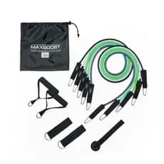 Kit Elásticos Resistência Faixas Elásticas Treino Funcional