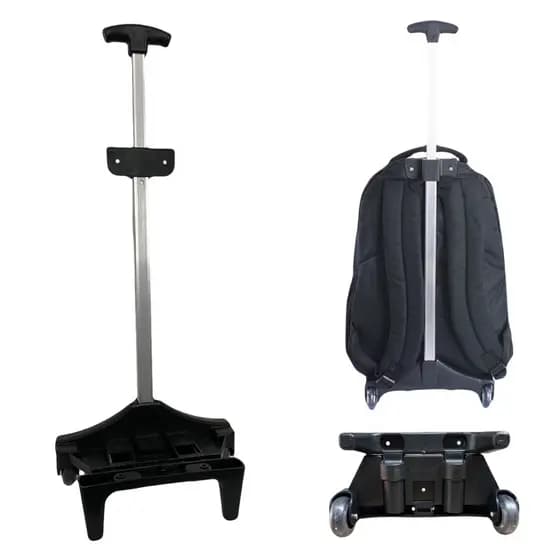 Carrinho de aluminio para mochilas de 43 a 48 cm pronta entrega novo