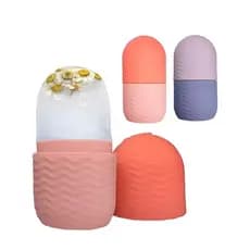 Rolo Gelo Massageador Facial Refrescante Contra Inchaço, Olheiras Rosto Pescoço Limpos Beleza