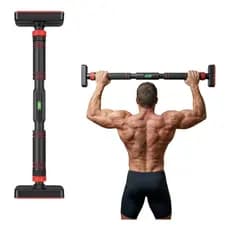 Barra para Porta Treino de Braço, Costas e Flexão Muscular