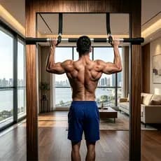 Barra Fixa para Porta Pull-up Exercício Braço Tríceps Treino Funcional Casa
