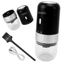 Moedor de Café Elétrico Portátil Grãos Opapro Modelo OP-CA1