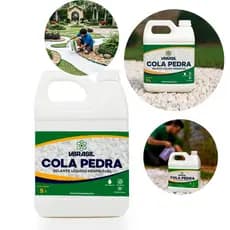 Cola Pedra Fixador de Pedras para Jardim [5 Litros] VBrasil Modelo VB-CP5L