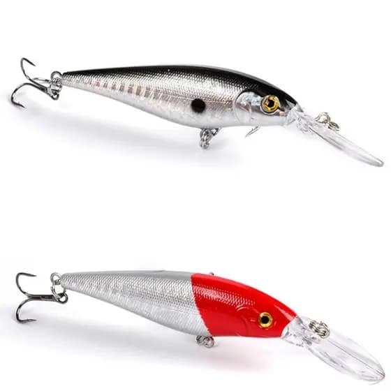 Isca Artificial Para Pesca de Fundo para Tucunaré, Traíras, Robalos e Peixes de Água Salgada(FR110)