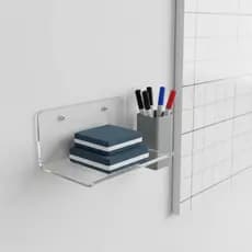 Suporte Para Apagador E Caneta De Quadro Branco Lousa Acrilico