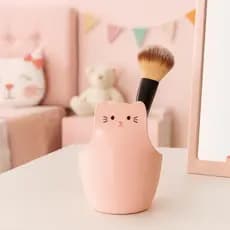 Porta Treco Lixeira De Mesa Gato/Urso Multiuso Grande