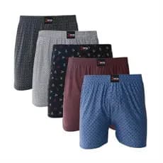 Kit 05 Cuecas Samba Canção Short de Dormir Masculino Microfibra