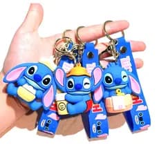 CHAVEIROS STITCH ATACADO 12 UNIDADES MODELOS VARIADOS