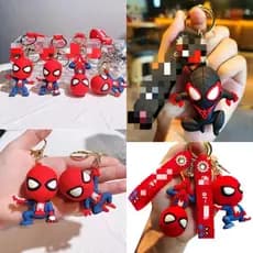 Kit 12 Chaveiros Homem-Aranha atacada Personalize Suas Chaves com Estilo