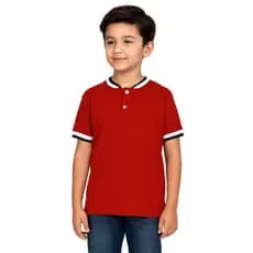 Camiseta polo Infantil Menino Tamanhos 2 a 12 Anos