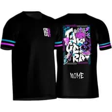 Camiseta Terceirão Foguete Rosa Azul Personalizada 9º Ano Formando Escolar Tema Espacial Unissex Camisa Exclusiva