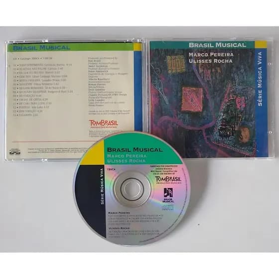 CD MARCO PEREIRA & ULISSES ROCHA BRASIL MUSICAL - TB0C4 (SÉRIE MÚSICA VIVA)