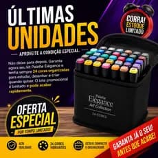 Palette Élégance Art Collection  A coleção definitiva de 24 cores para transformar cada ideia em uma obra de arte nova