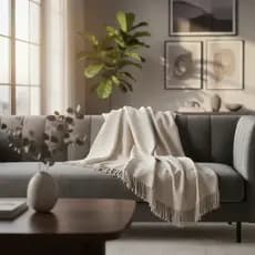 Manta Sofá Decorativa Protetora Gigante 4m X 1,80 Luxo