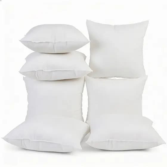 Kit 6 Almofada Sofá Enchimento Almofada Espuma 45cm Travesseiro Pluma de Ganso Almofada Para Cadeira