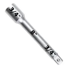 Extensão p/ soquete pito 3/4" x 8" ( 20cm ) - cromo vanádio NOLL