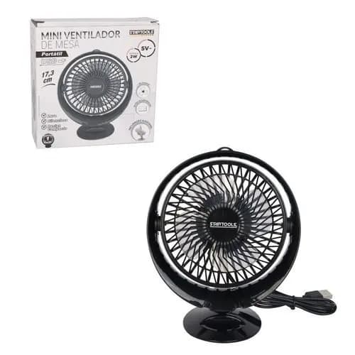 Mini Ventilador Portátil USB Silencioso Compacto Mesa