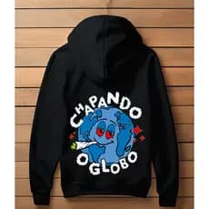 Casaco Agasalho Chapando O Globo Streetwear Hig Alto