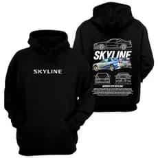 Blusão Moletom Casaco Skyline Gtr R34 Brian Paul Walker Velozes E Furiosos