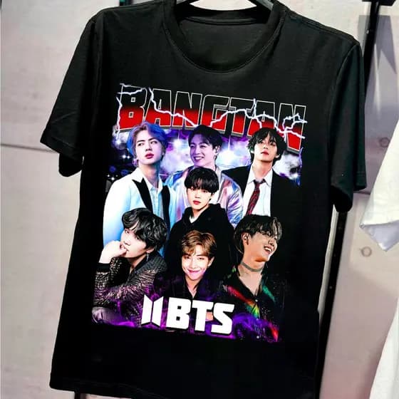 Camiseta Bts Kpop Blusa Camiseta Algodão Jungkook Jim Hope Kpop Army