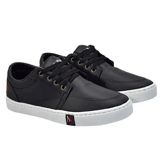 Tenis Sapatenis Masculino NW Couro Sintético Comfort Elegante Casual Qualidade