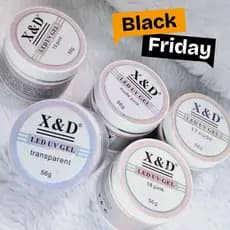 Kit 3 Gel X&D 56g XD Alongamento Unhas Nail
