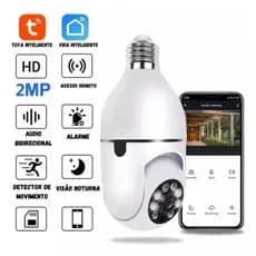 mega saldão de lâmpada câmera segurança 360 graus wifi envio rápido