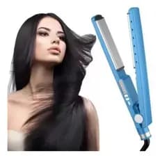 prancha alisadora chapinha profisssional 450°F / 232° C Bivolt cor: azul