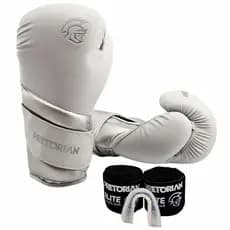 luva De Boxe elite/ Muay Thai e Kickboxing -Nivel Profissional Pretorian (ENVIO IMEDIATO)